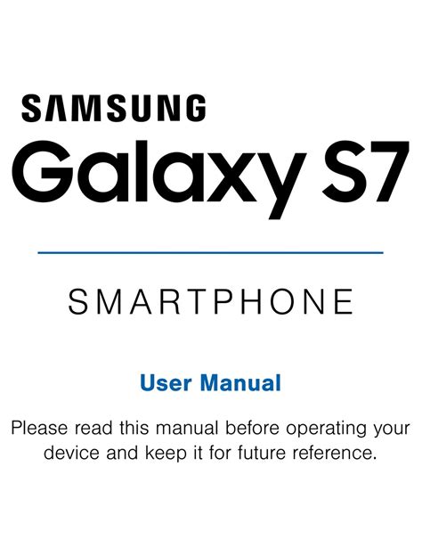 Samsung s7 manual